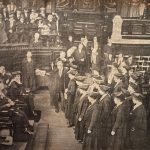 Heads of House receive their degrees, 1920