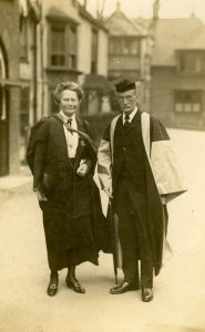 Emily Penrose after receiving her degree