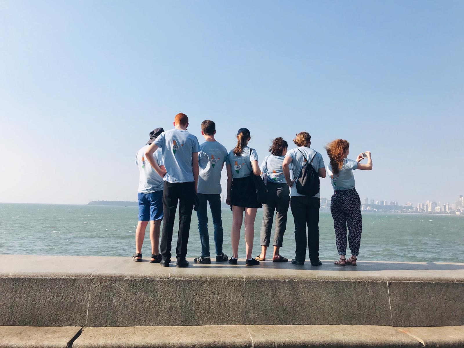 About Chapel Choir Tour India Tour Mumbai harbour Students