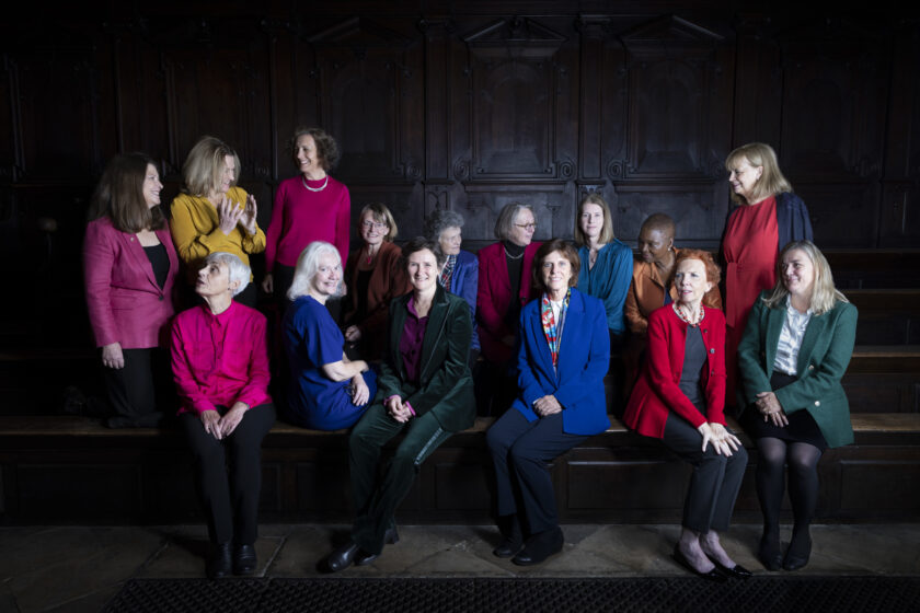 A portrait of Oxford University's Heads of House and senior university figures, taken to commemorate the 2020 centenary of the matriculation of women at Oxford.
