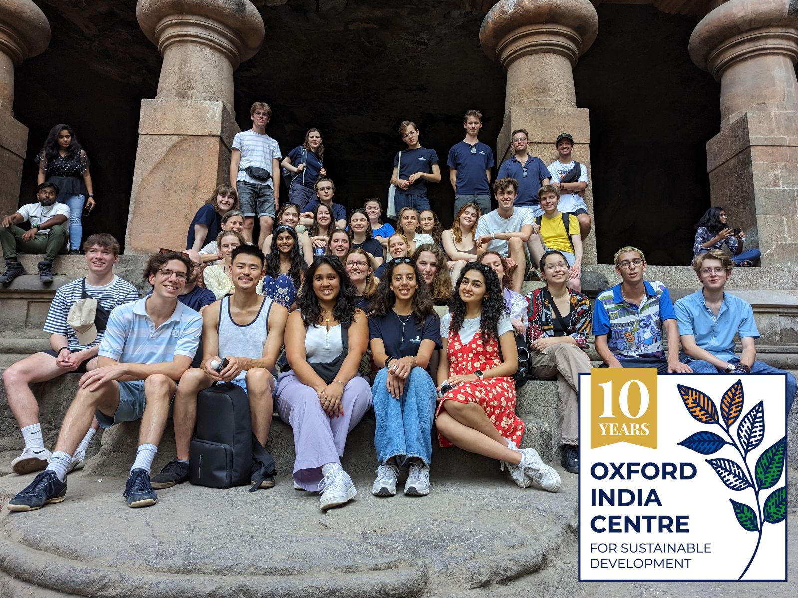 The Choir's trip celebrated the 10th anniversary of the Oxford India Centre for Sustainable Development