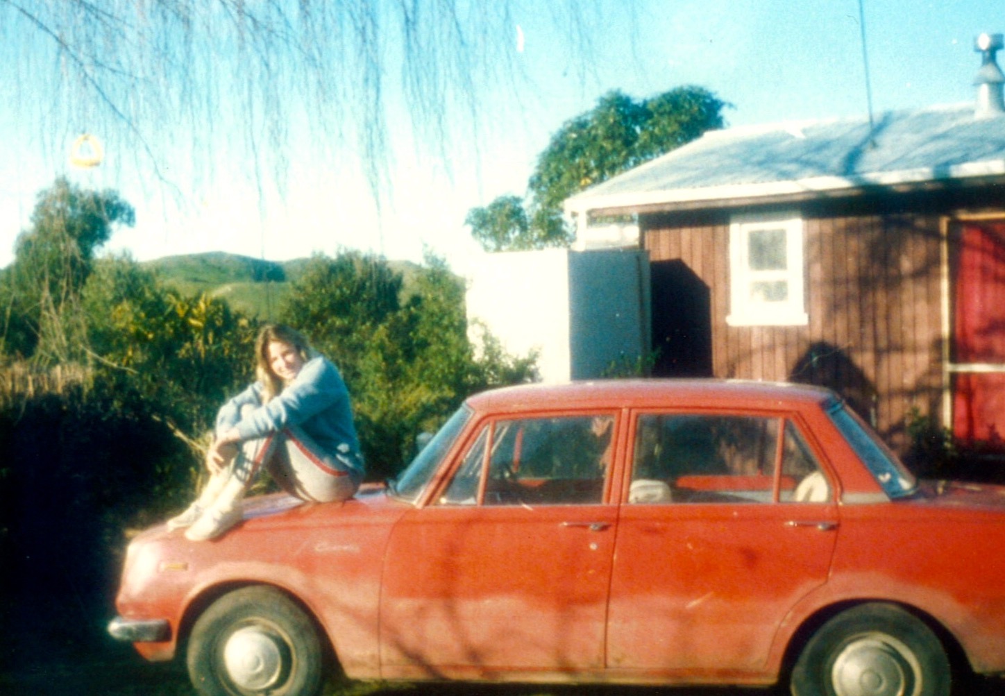 At home alone in New Zealand, shortly before applying to Somerville.