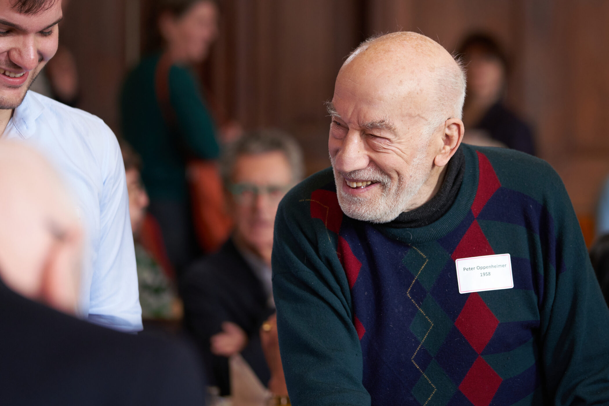 Conversations in Hall before Lunch