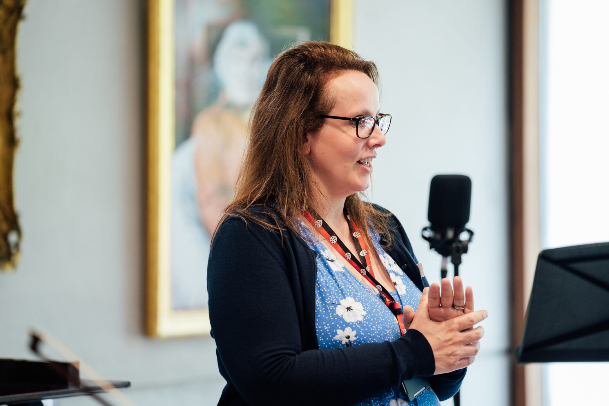 Senior Development Executive Rebecca Coker at the Penrose Society Concert 2024