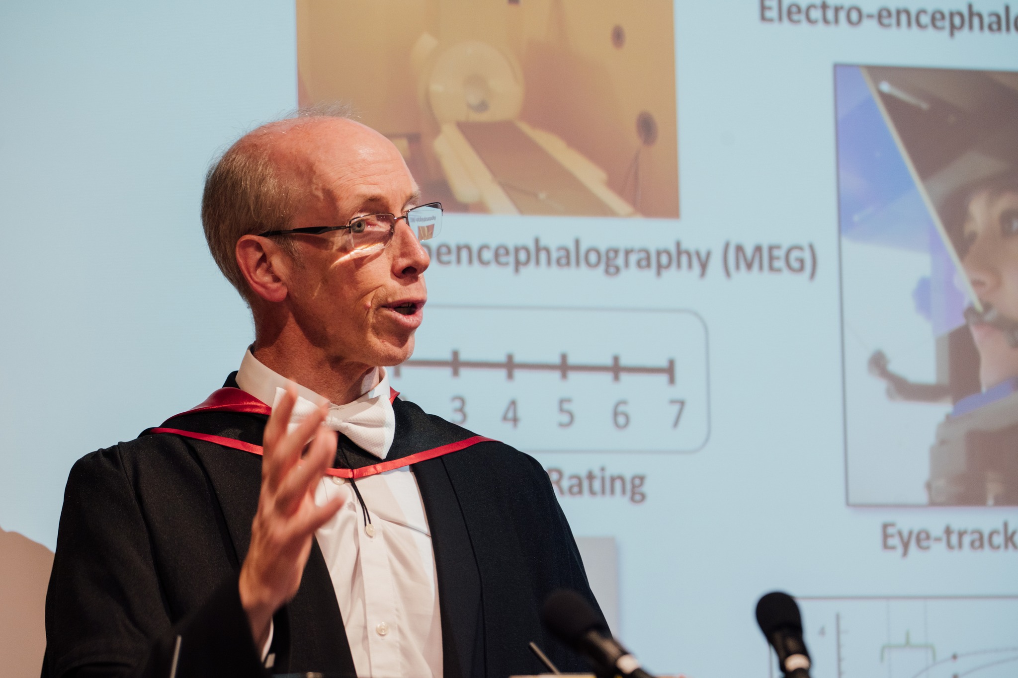 Profesor Colin Phillips delivers his inaugural lecture, June 2024