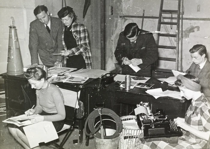 Audrey Withers editing Vogue in wartime London.jpg