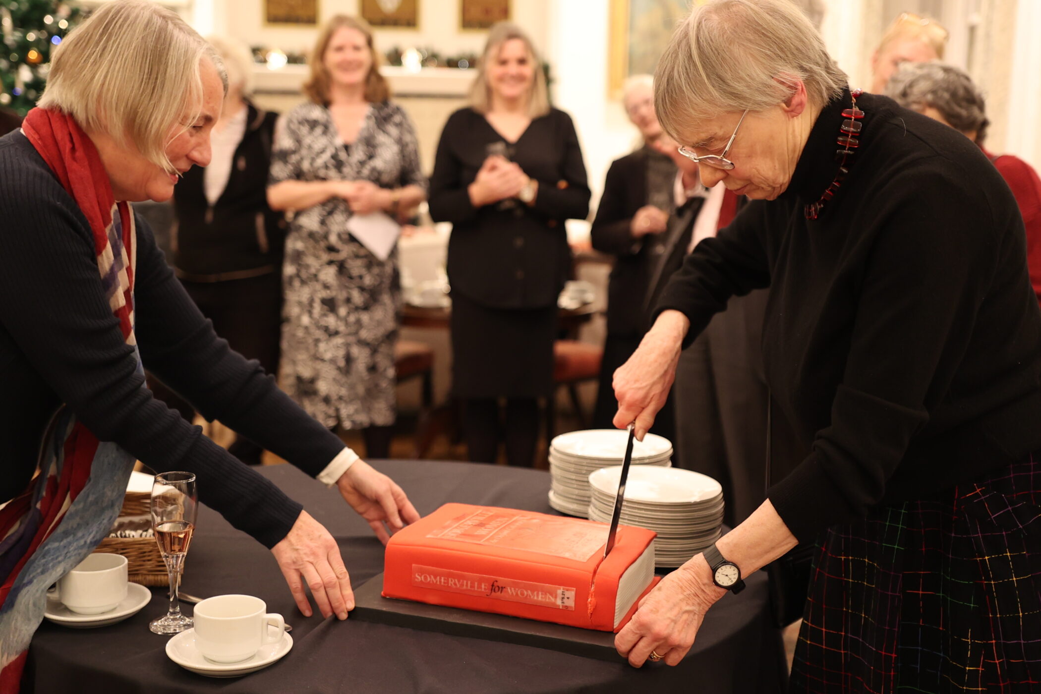 Former Somerville librarian Pauline Adams celebrates her 80th birthday
