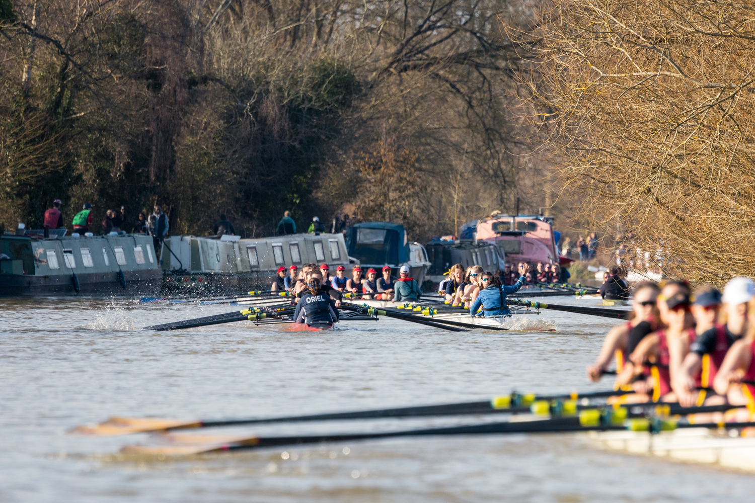the LMH cox putting her hand up to concede to our W1, which was the final bump necessary to get blades