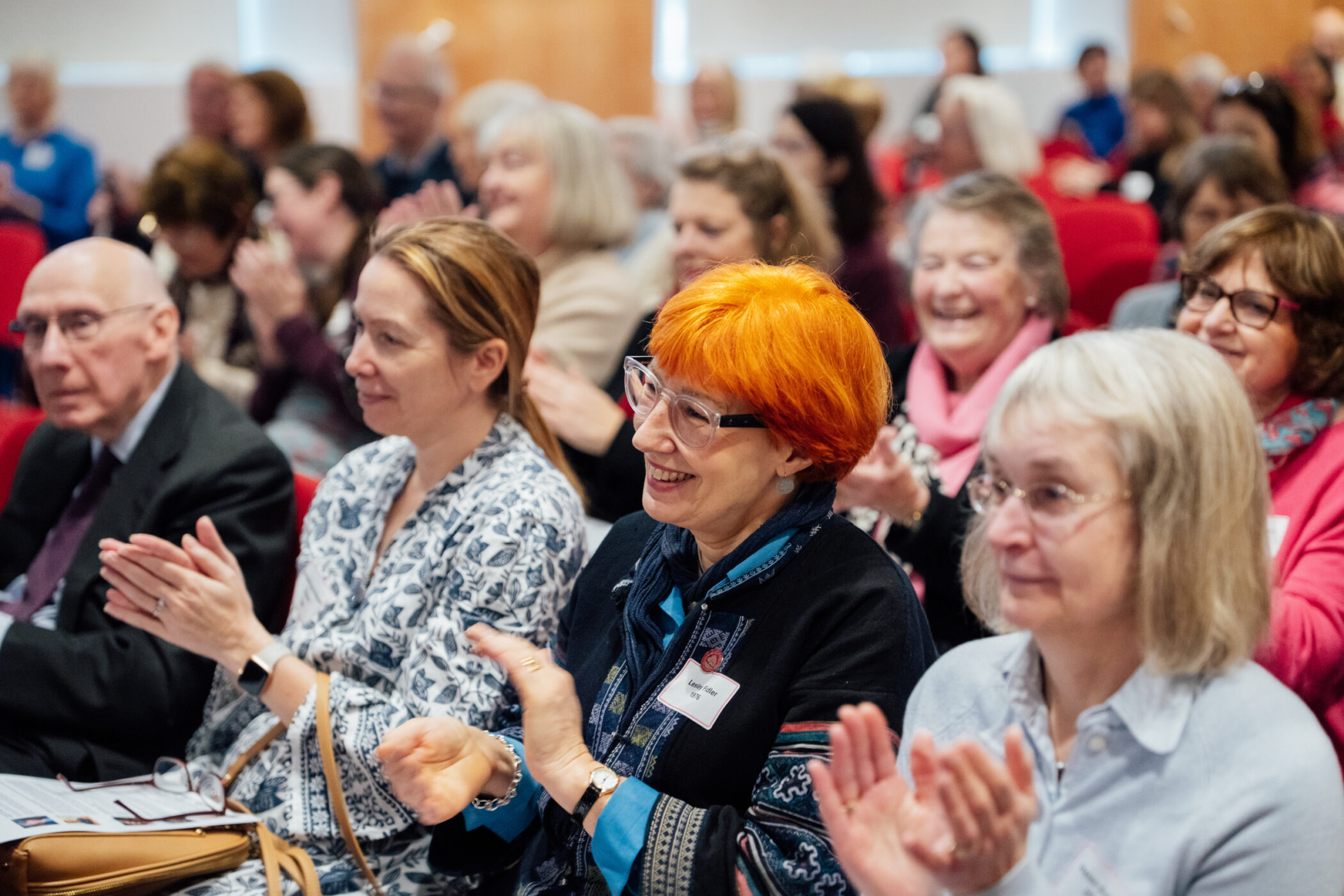 Alumni at the Supporters' Lunch in February