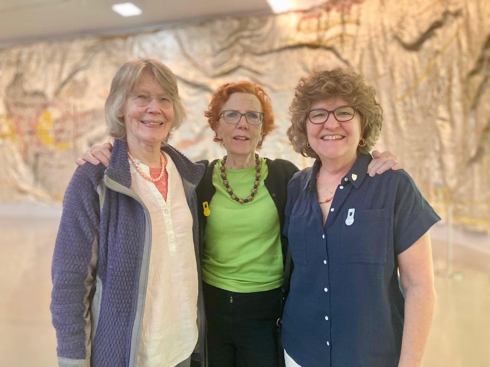 Jan with Virginia Ross and Nancy Brown