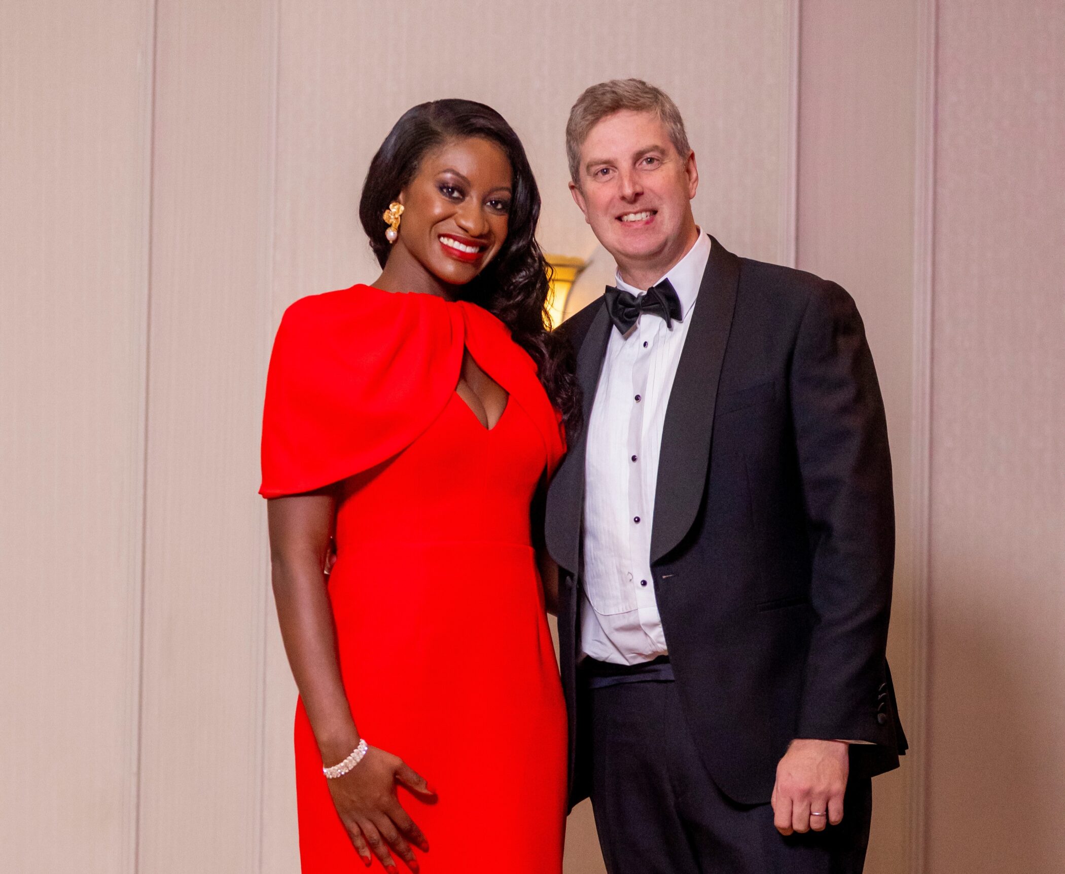 Afua with her husband, Robert