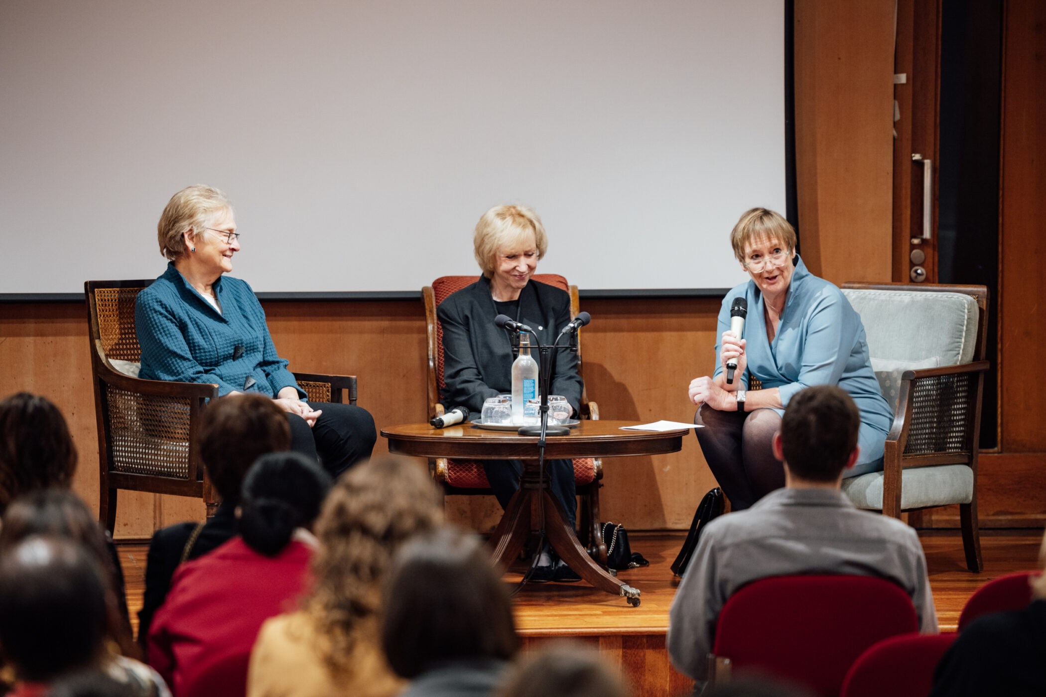 The fireside chat continues