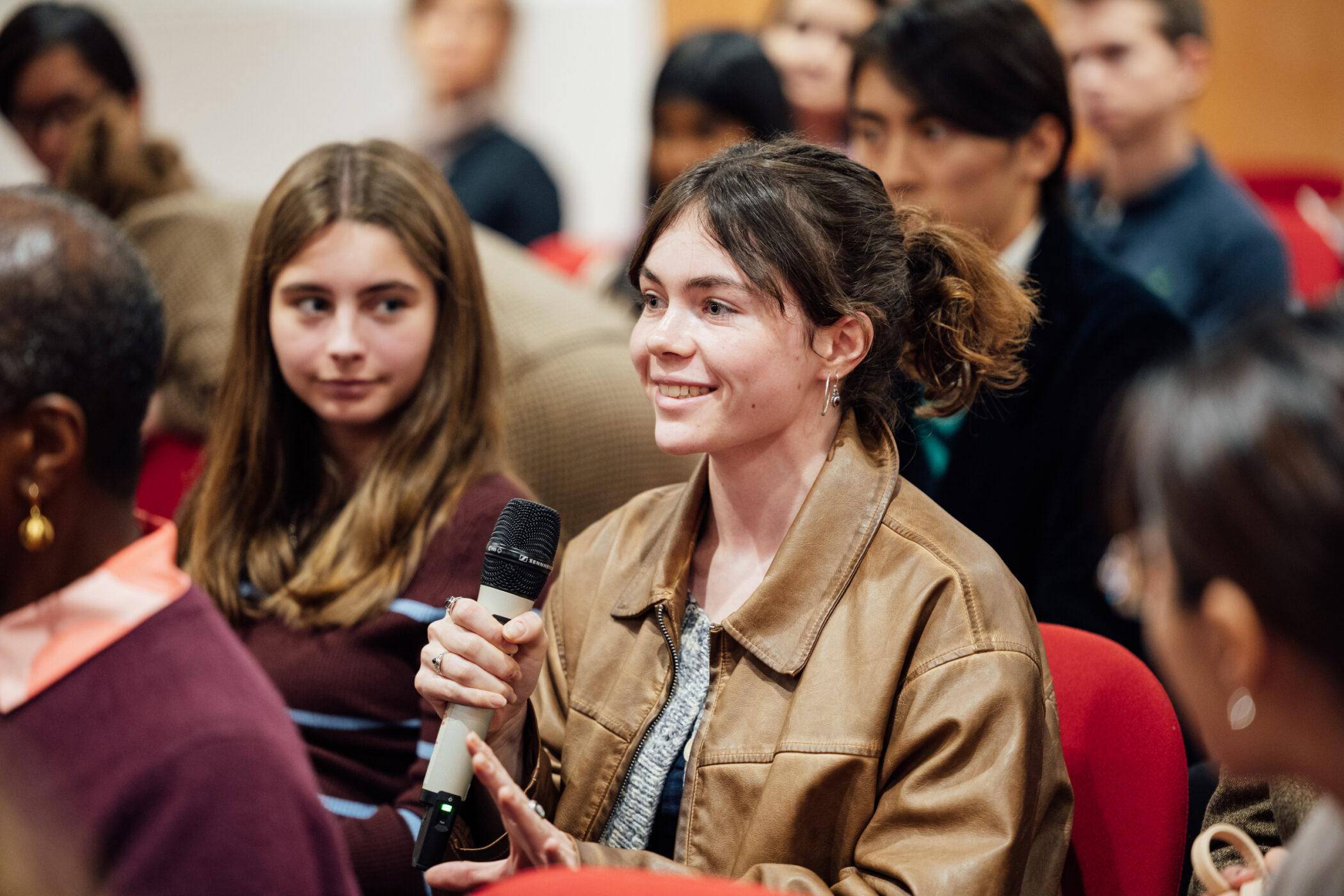 Guests during the Q&A