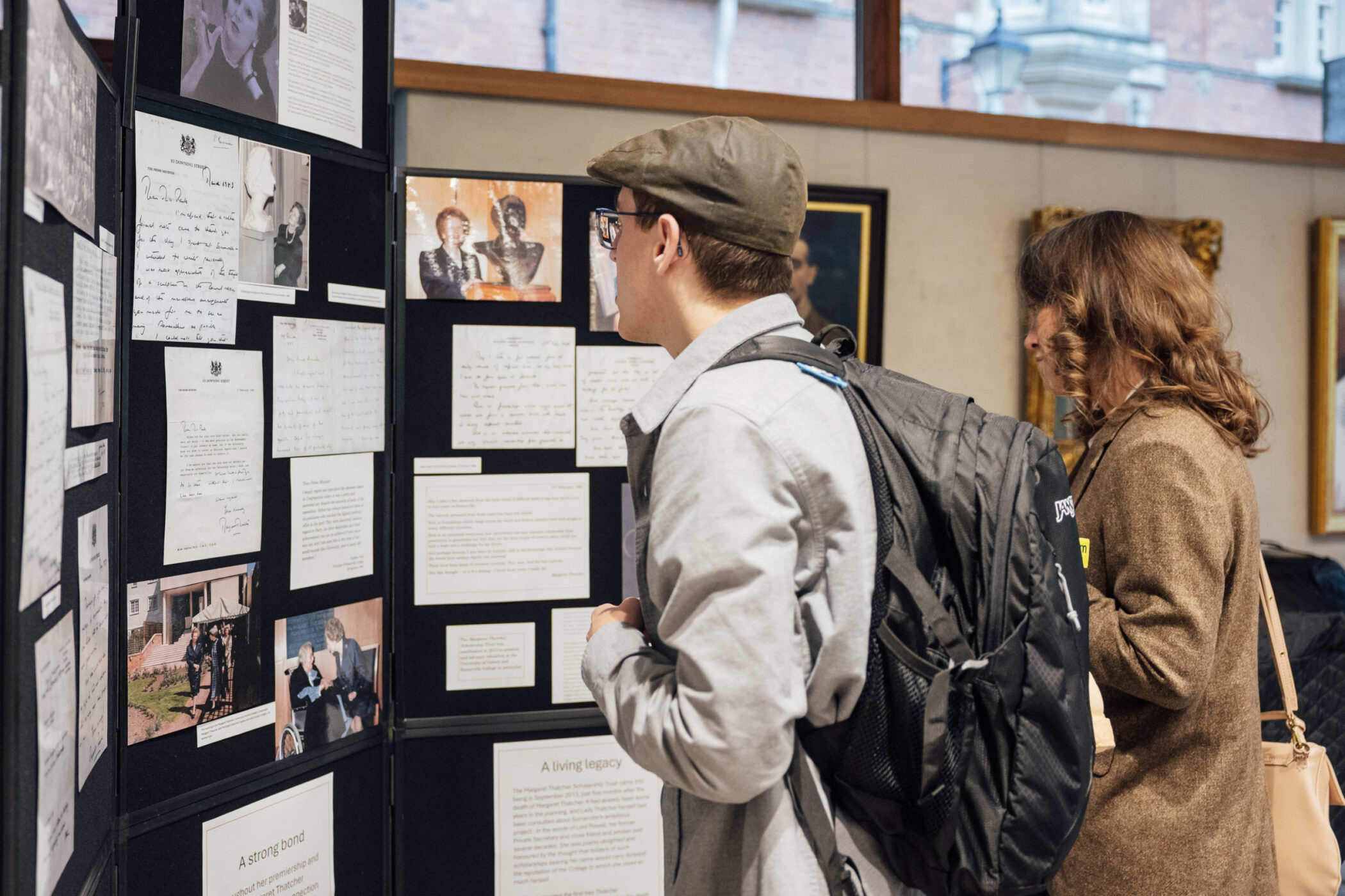 Viewing archival materials relating to Margaret Thatcher
