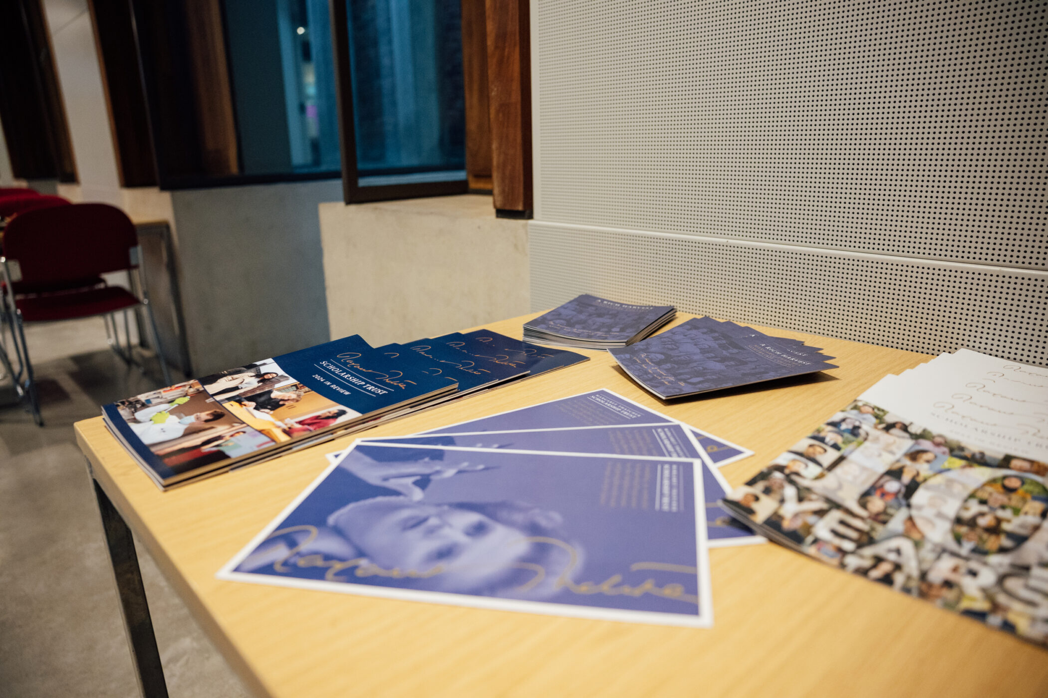 Literature of the Margaret Thatcher Scholarship Trust