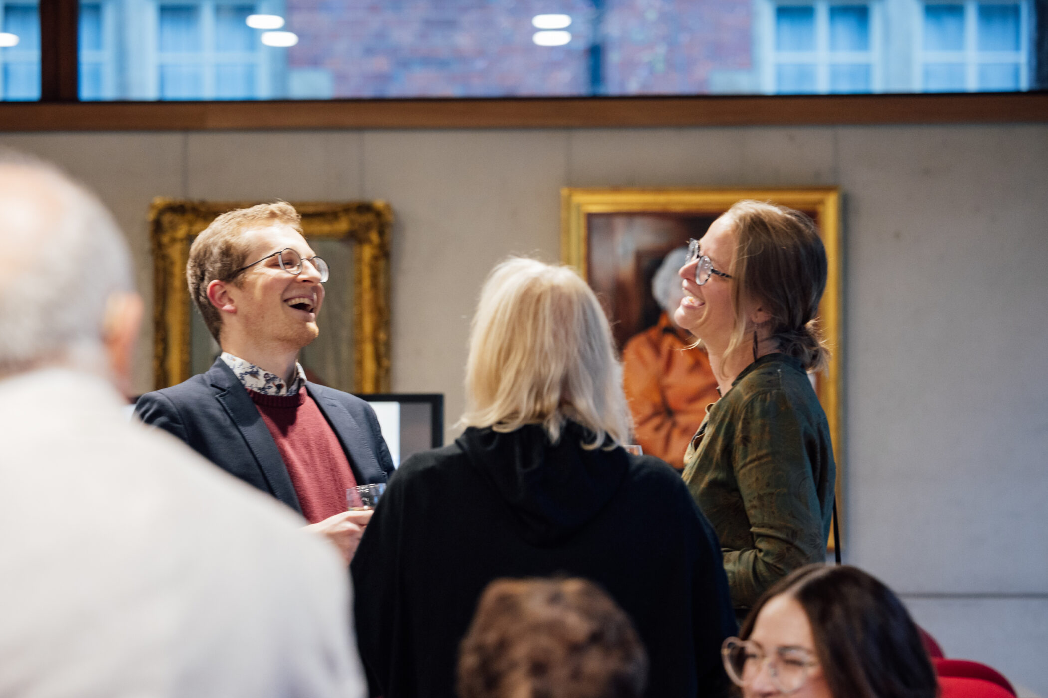 Guests at the Reception