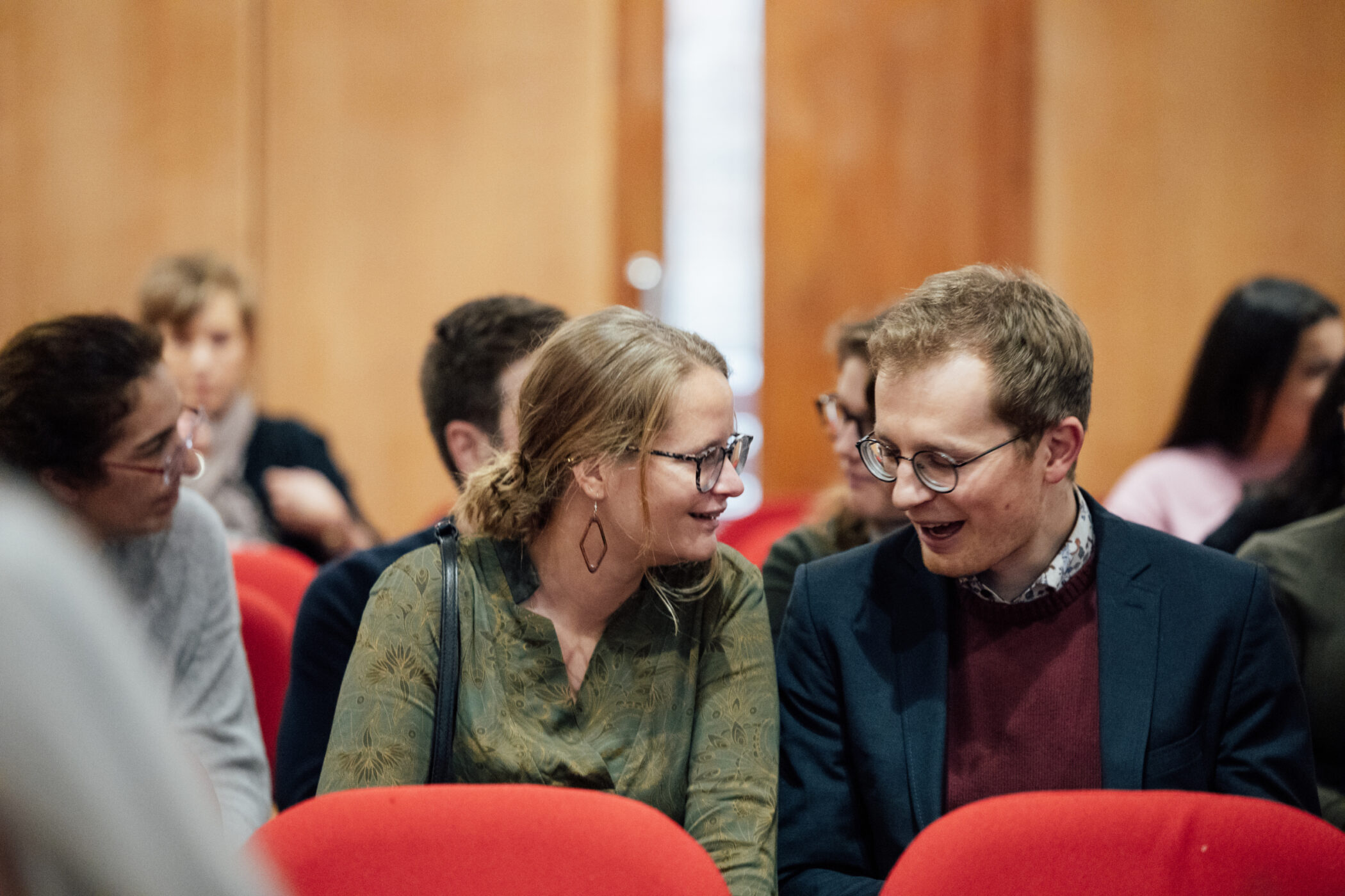 Guests during the event