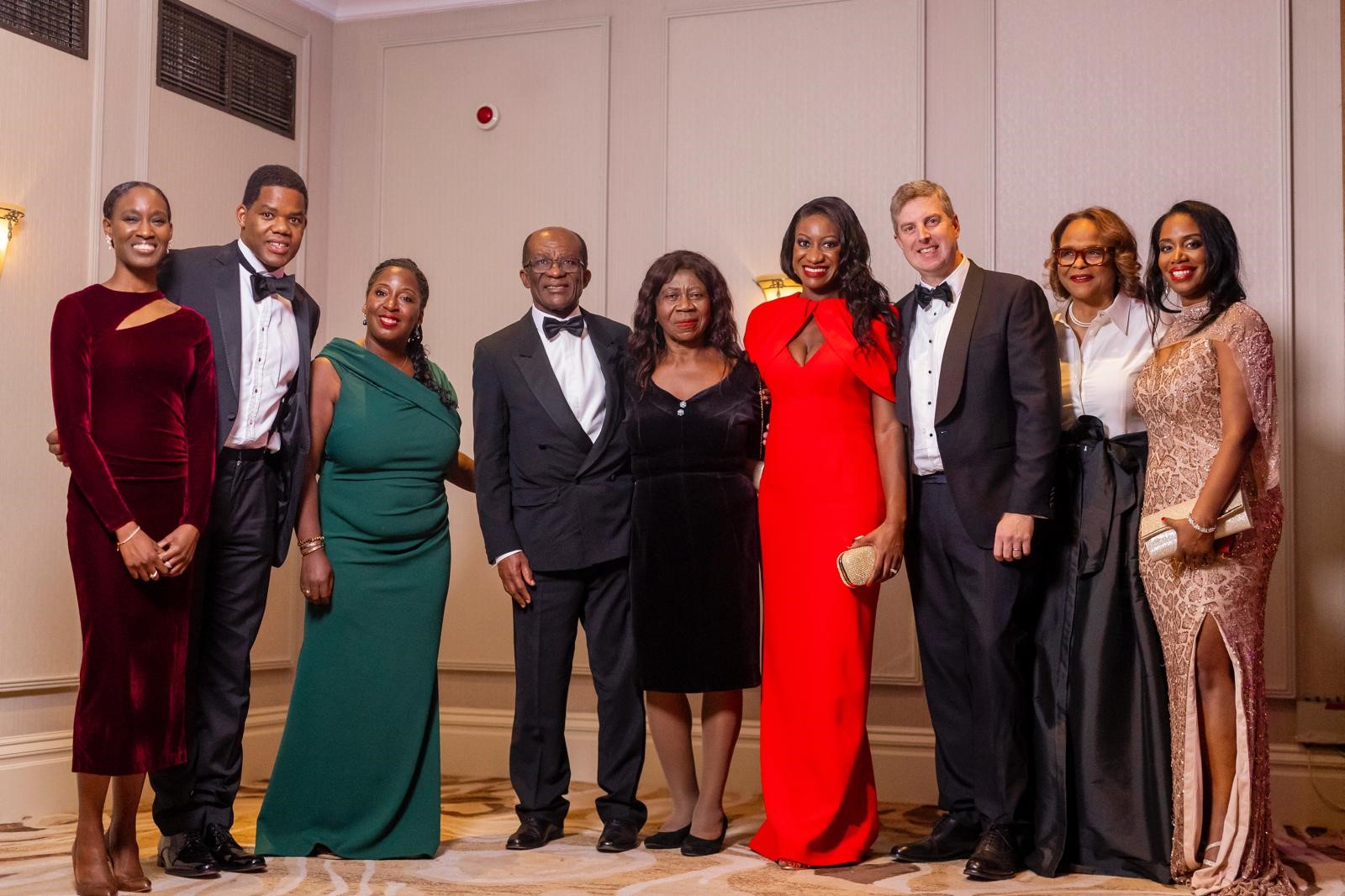 Afua with Bank colleagues at Powerlist Awards