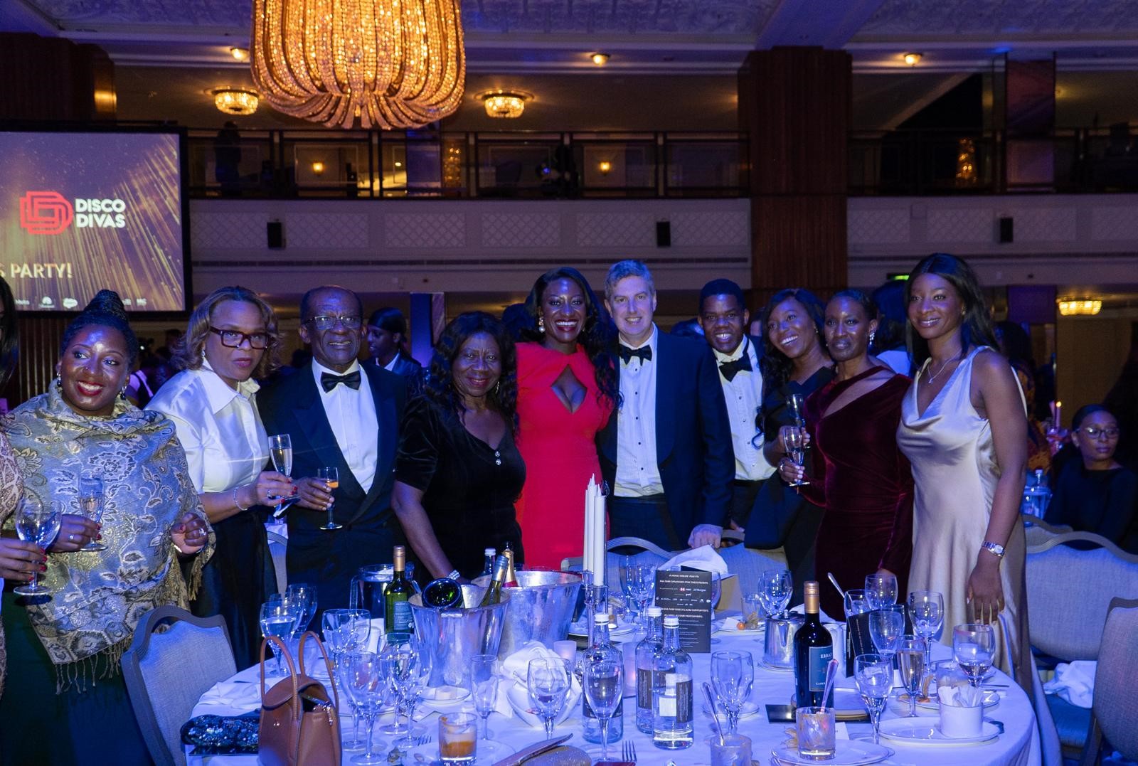 Afua with family and friends at Powerlist Gala Dinner