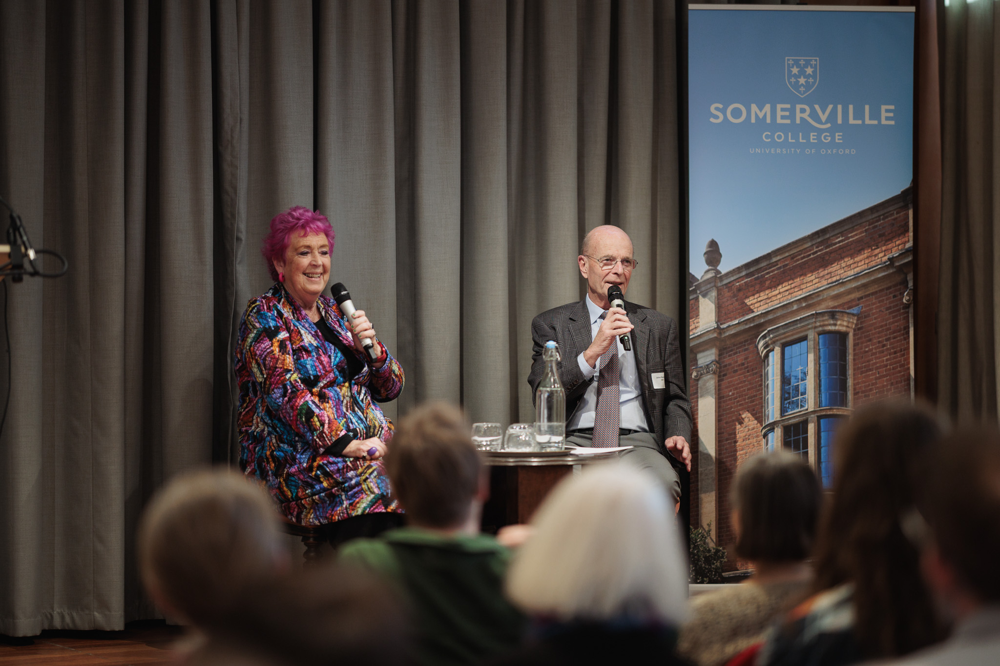 Gill Bennett OBE (1969, History) and Sir John Scarlett KCMG in conversation