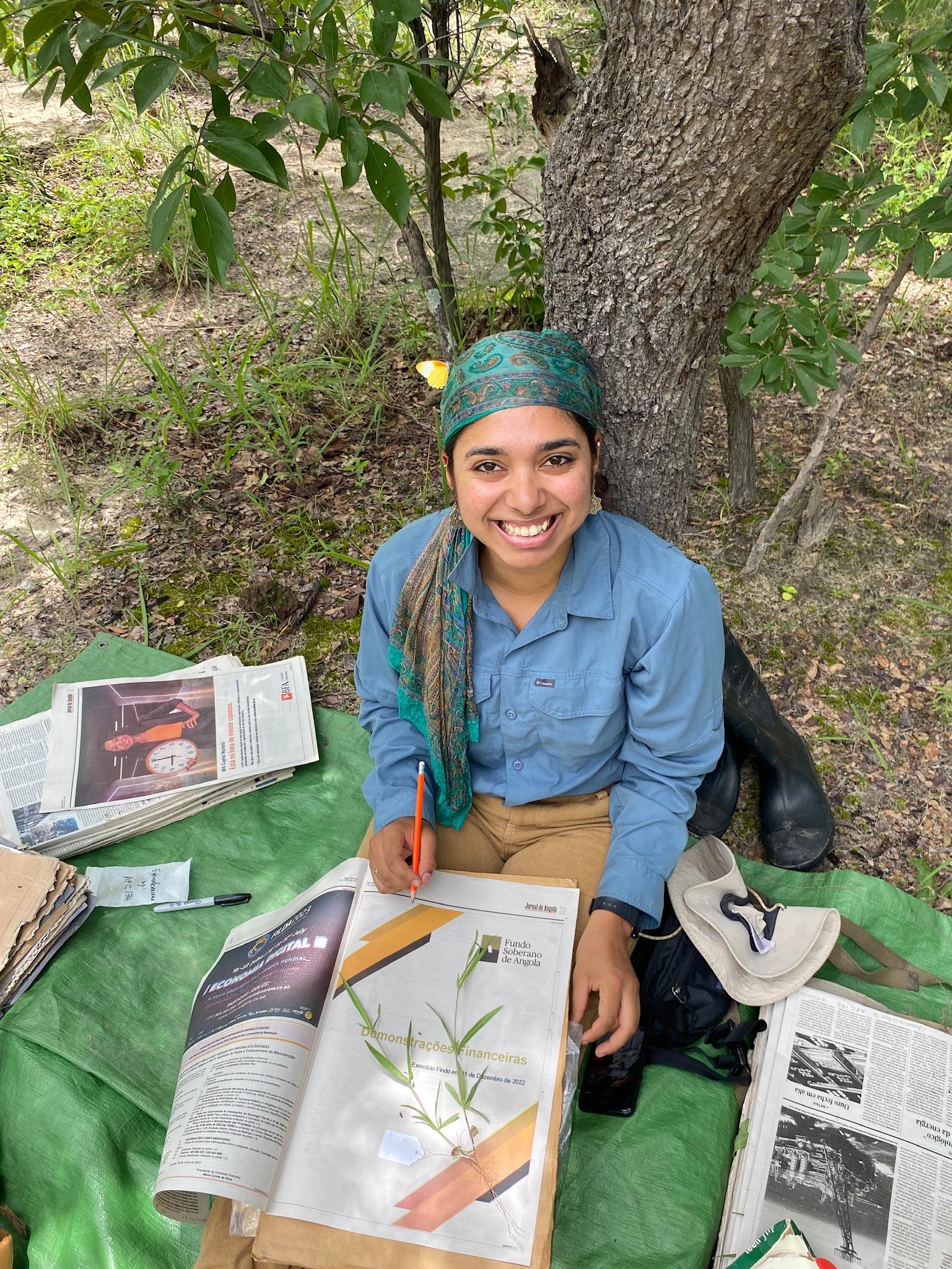 Field work by an OICSD Scholar