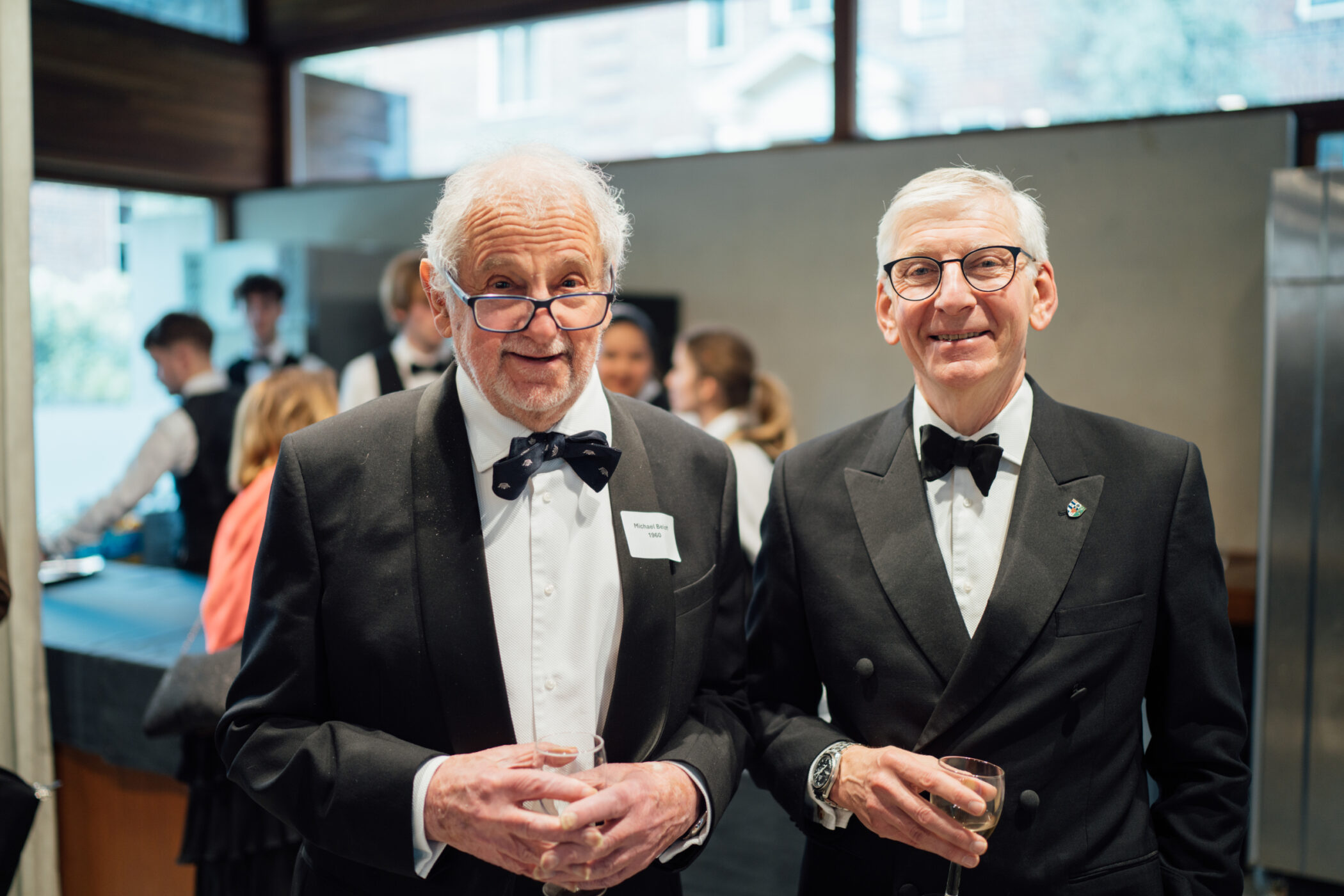 Guests at the reception