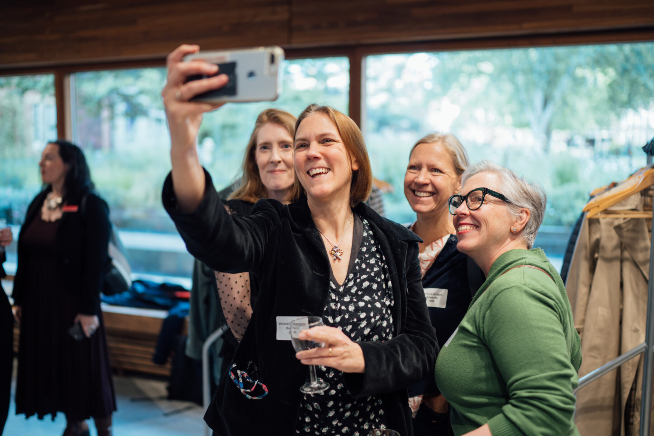 Guests at the reception